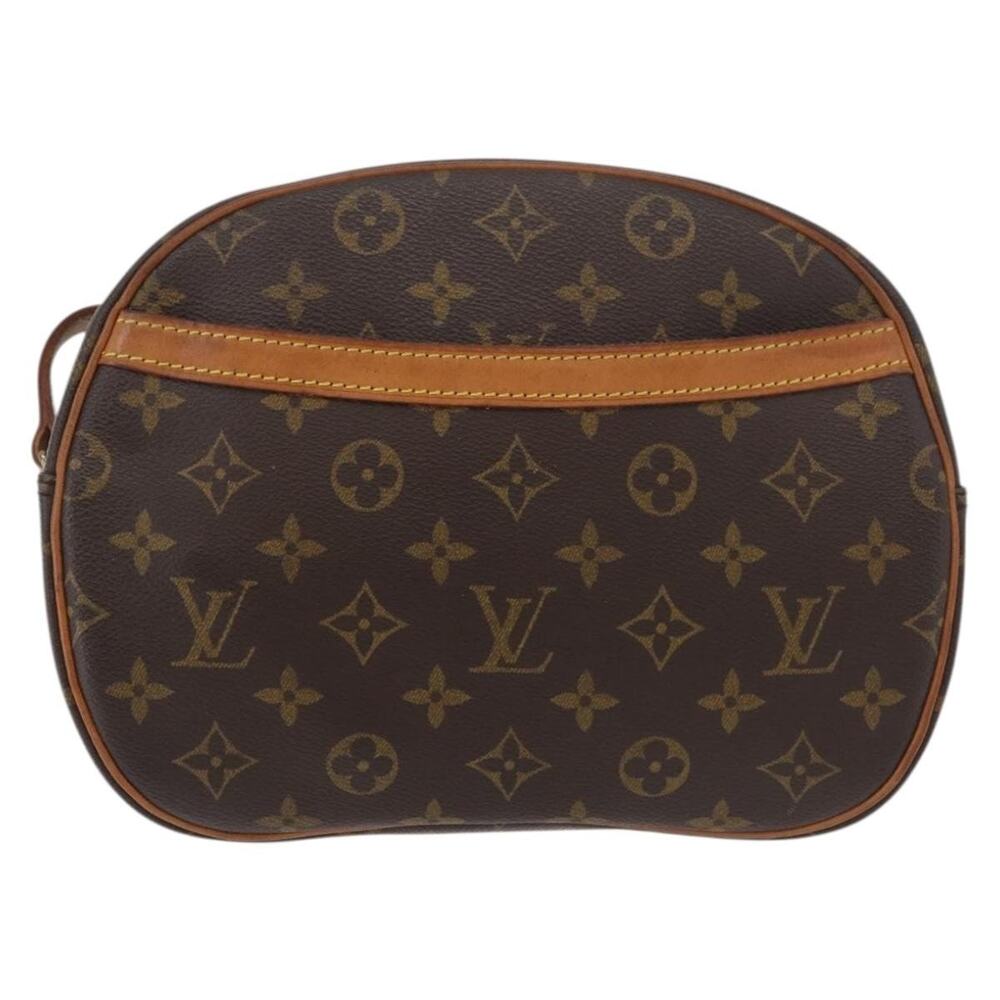 Louis Vuitton Monogram Blois Shoulder Bag Brown